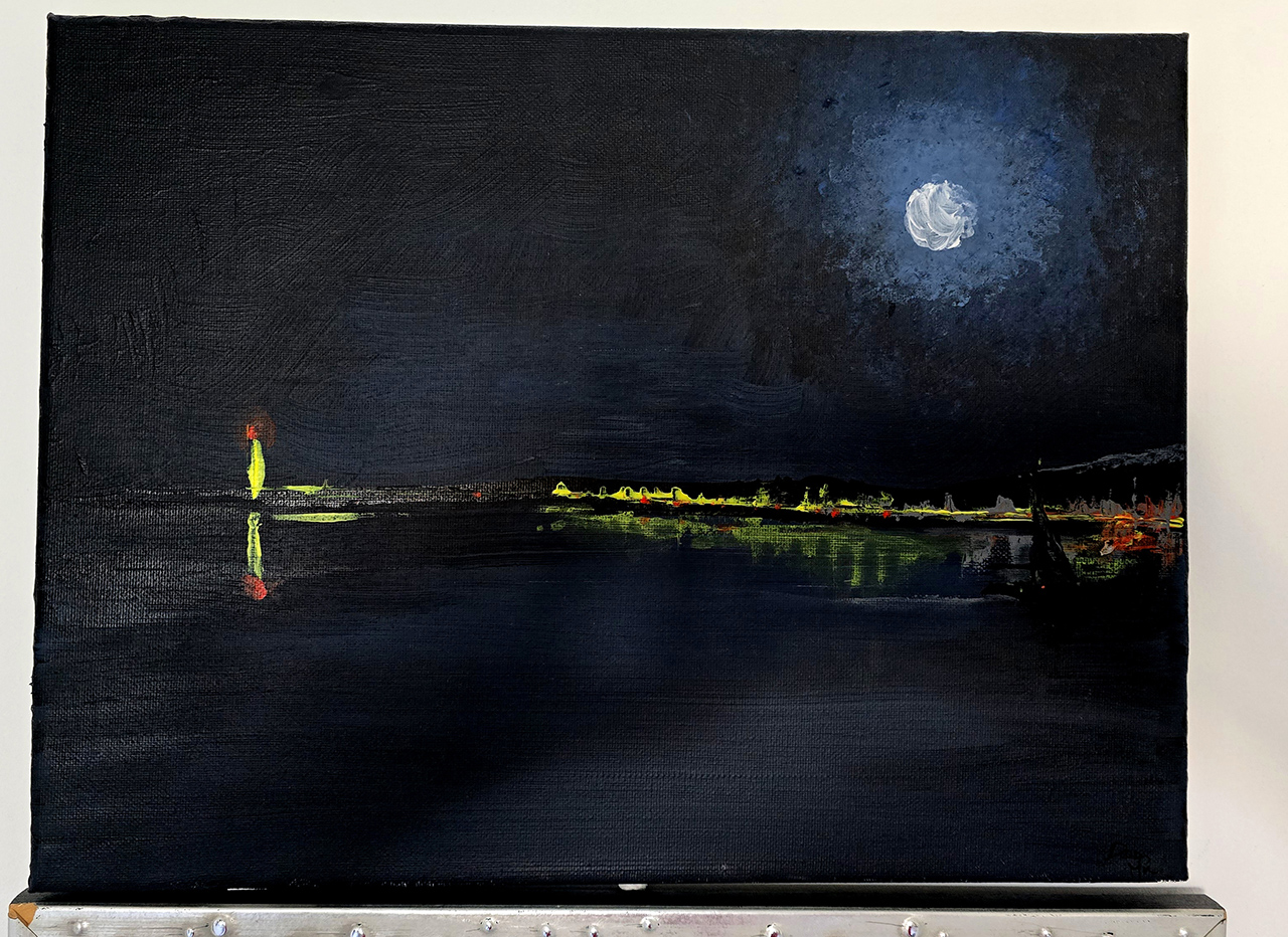 Peinture acrylique sur toile