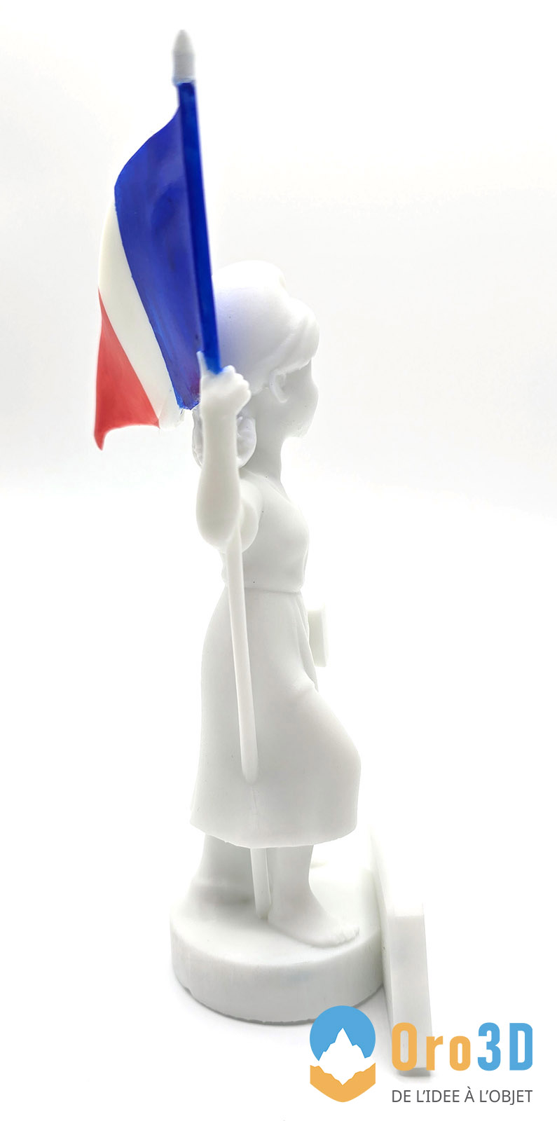 Statuette Marianne version Ghibli Oro3D